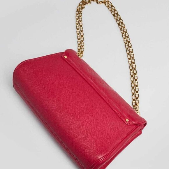 Louis Vuitton Rose Jaipur Monogram Empreinte Leather St Germain PM Bag - Picture 9 of 10